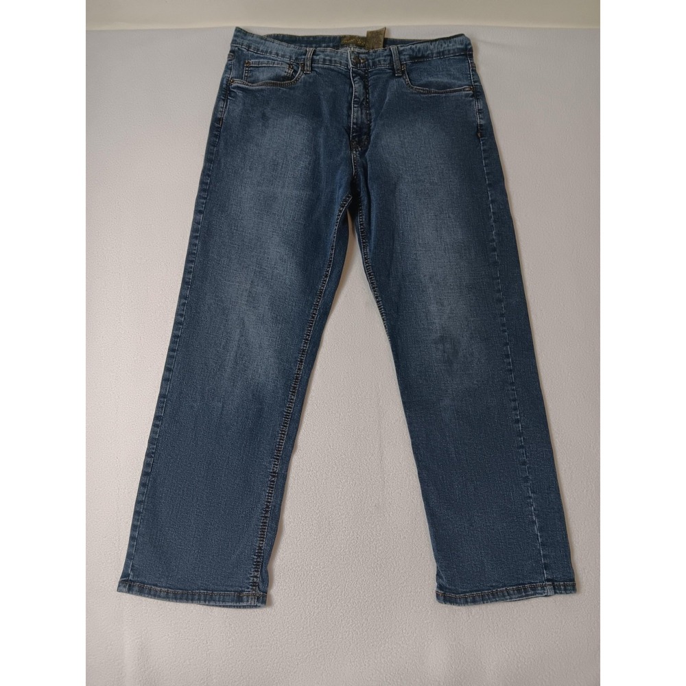 Urbanstar‎ Jeans Mens W38 L30 Blue Medium Wash Straight Fit Stretch Denim